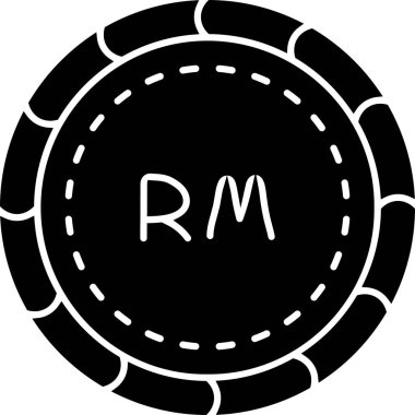 Tek bir simgenin vektör illüstrasyonu