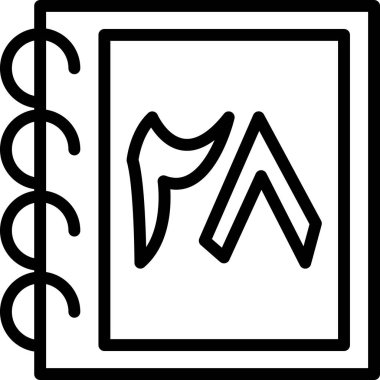 Tıbbi bir simgenin vektör illüstrasyonu