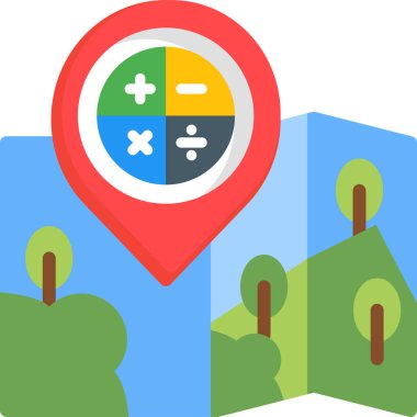 konum haritası simgesi