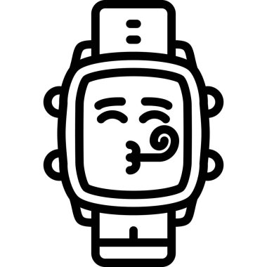 Beyaz arka planı olan sevimli bir robot karikatürü.