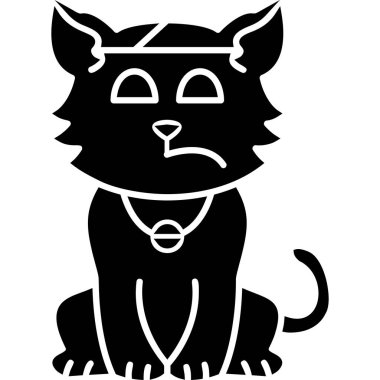 kedi evde beslenen hayvan hayvan simgesi