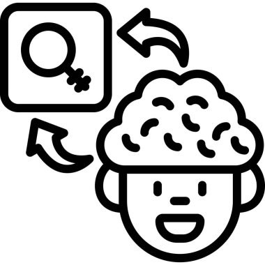 Veri analiz simgesi, vektör illüstrasyonu