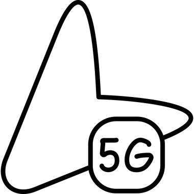 mobil g. Basit simge