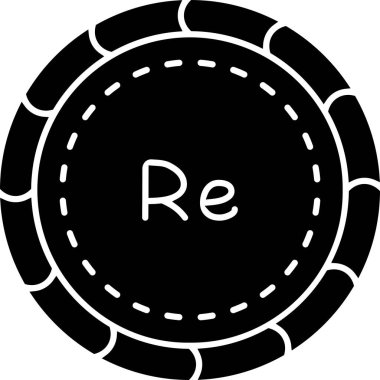 Para simgesinin vektör illüstrasyonu