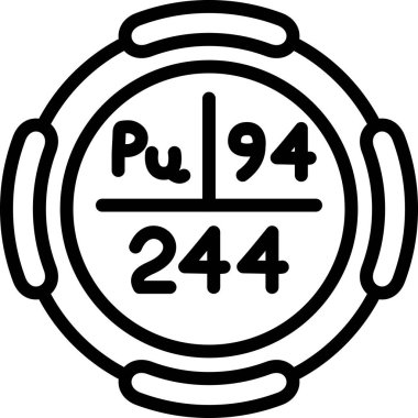 Kimyasal formül ikonu. Beyaz arkaplanda izole edilmiş web tasarımı için ana hatlı kimyasal formül vektör simgesi