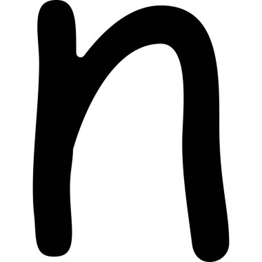 harf alfabesi vektör çizimi