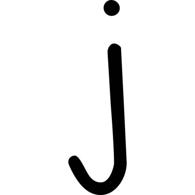 alfabe vektörü j, j, j.