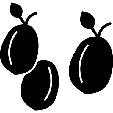 meyvelerin sağlıklı simgesi katı biçimdedir