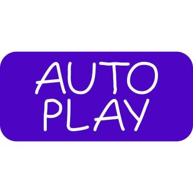 Yazı ve çalma düğmesi için kare web düğmesi