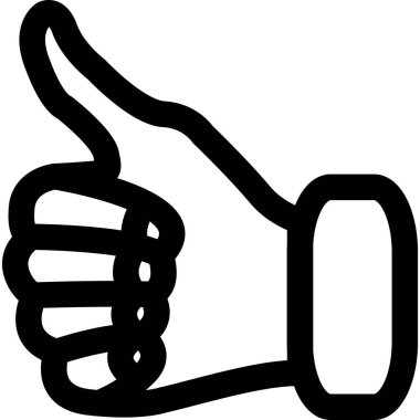 Eller baş parmak gibi.