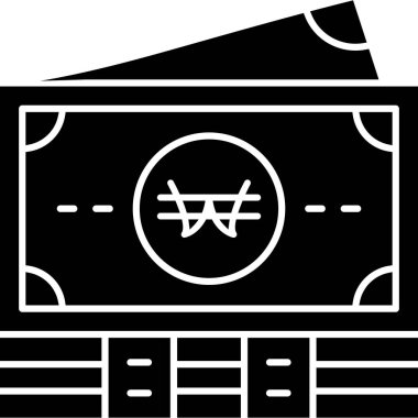 müzik simgesi, basit vektör illüstrasyonu