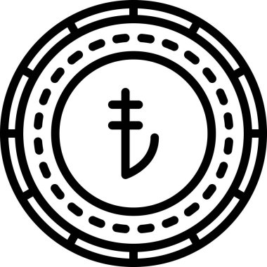 Para birimi simgesi ana hat biçiminde