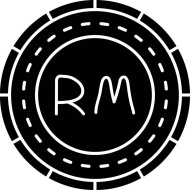 para para birimi simgesi ana hat biçiminde