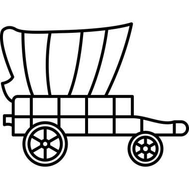 Vagon arabası simgesi, taslak biçimi