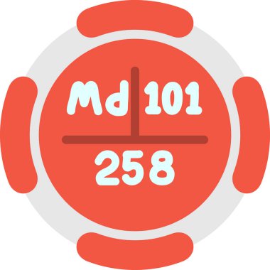 Bir kronometre simgesinin vektör çizimi