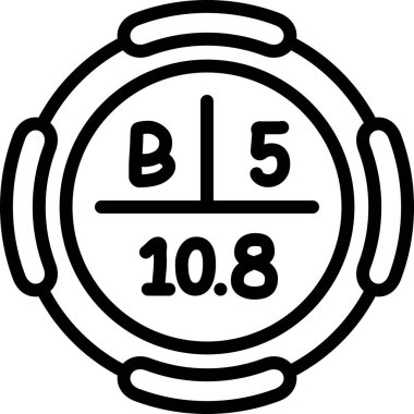 Bilardo topu ikonu. Beyaz arkaplanda izole edilmiş web tasarımı için ana bilardo topu vektör simgesi