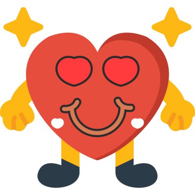 Büyük yürekli mutlu bir kalp