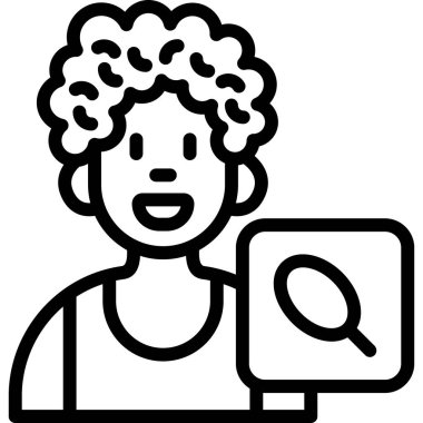 Görüntülü konuşma. Basit resimleme