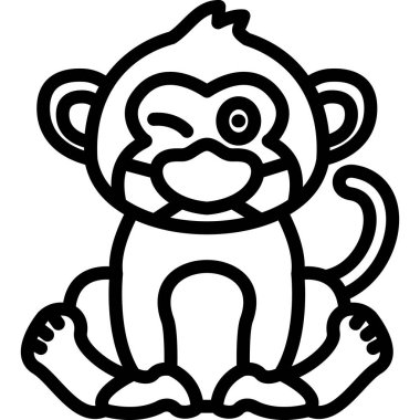 maymun maymun simgesi