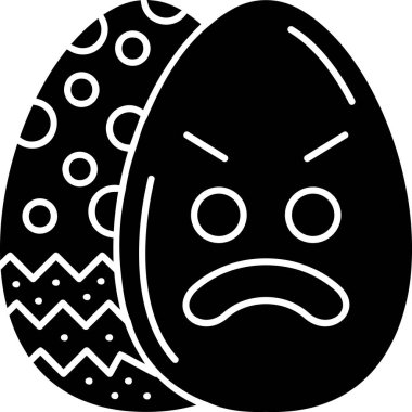 Sert bir paskalya yumurtası simgesi