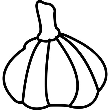 Sarımsaklı sebze ikonu.