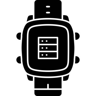 Akıllı saat simgesi, basit stil