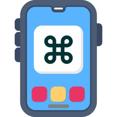 cep telefonu vektör simgesi