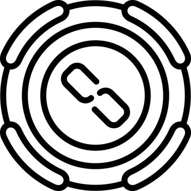 Seo simgesinin vektör illüstrasyonu