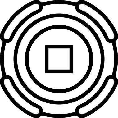 seo modern simgesinin vektör illüstrasyonu