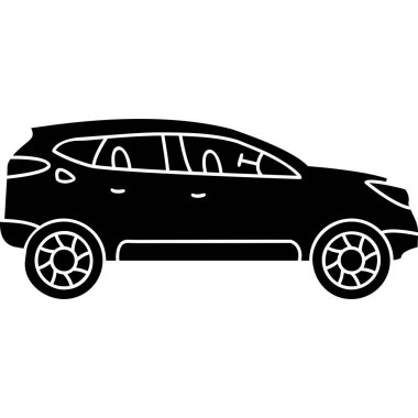 izole araba ikonu. vektör çizimi tasarımı