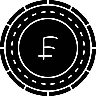 Para simgesi, vektör illüstrasyonu