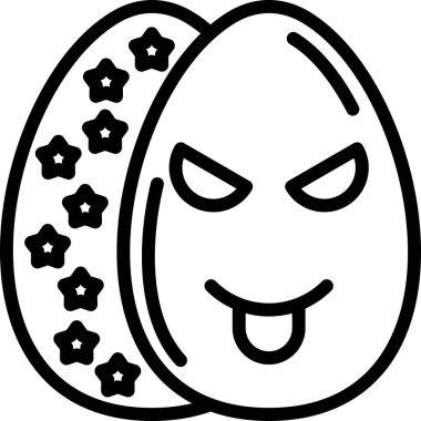 Yumurta Simgesi, Vektör illüstrasyonu