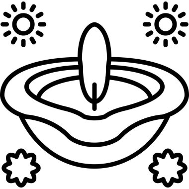 çiçek masajı ikonu