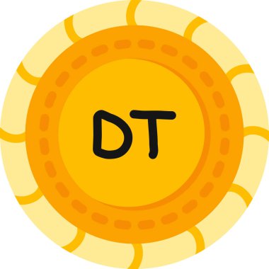 Sikke Simgesi vektör illüstrasyonu