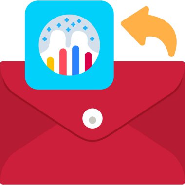 Web ve mobil için iş düz simgeleri