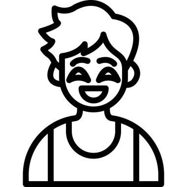 genç adam avatar karakter