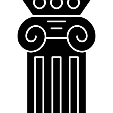 sütun simgesi dış hat biçiminde