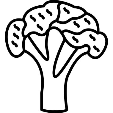 Ağaç. Web simgesi basit illüstrasyon