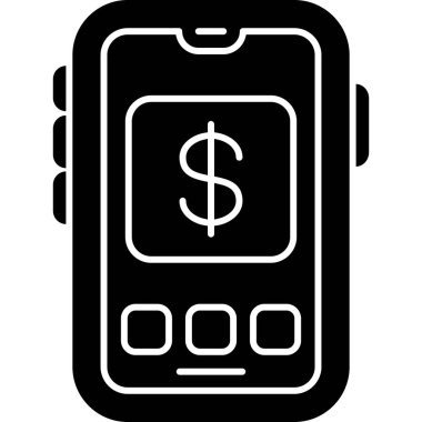 ödeme simge vektör çizim