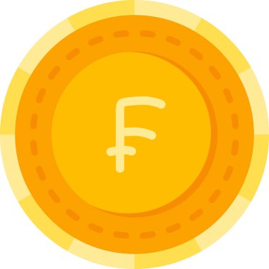 Bozuk para. Web simgesi basit illüstrasyon