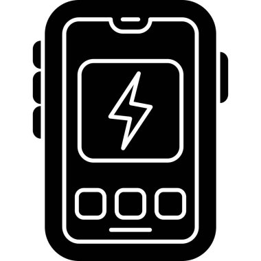 Akıllı saat ikonu. Beyaz arkaplanda izole edilmiş web tasarımı için Akıllı Saat vektör simgesi