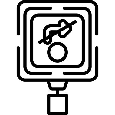 usb simge vektör illüstrasyonu