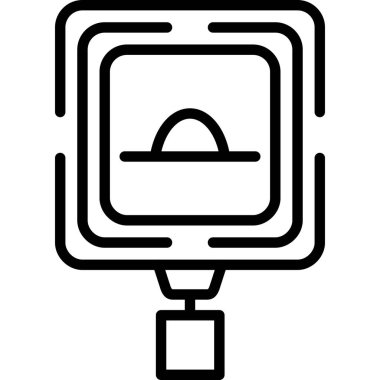 veri merkezi simgesi, basit biçim