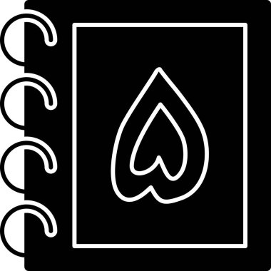 kitap simgesi, vektör illüstrasyonu