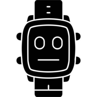 Robot ikonu, vektör illüstrasyonu. robot