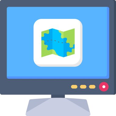 harita gezinme konumu simgesi