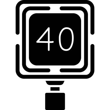 akıllı saat simge vektör illüstrasyonu