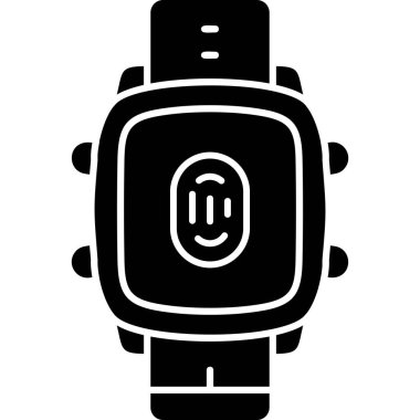 akıllı saat vektör simgesi