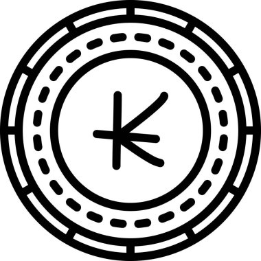 Para için. Web simgesi basit tasarım