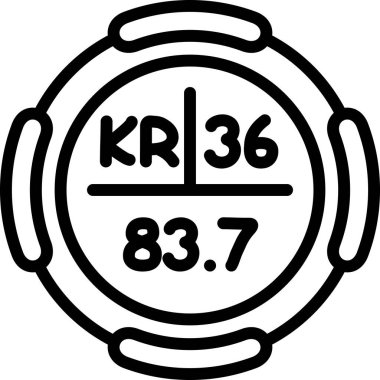 Siyah ve beyaz saatin vektör çizimi